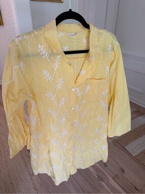 Julia Amory Yellow Swizzle dress size M